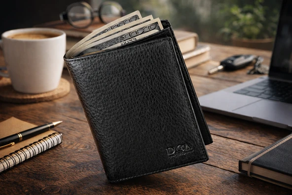 Legend Leather Diga 39 Hakiki Deri Dikey Erkek Cüzdan Kartlık ürün görseli 1