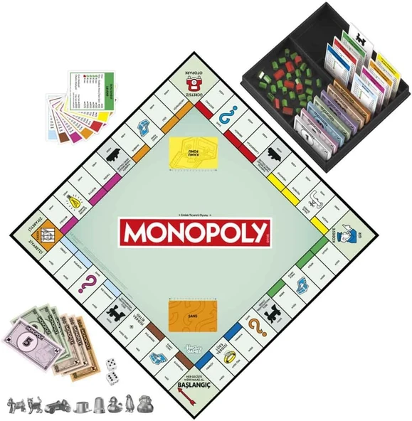 Hasbro Gaming Monopoly Kutu Oyunu - Resim 3