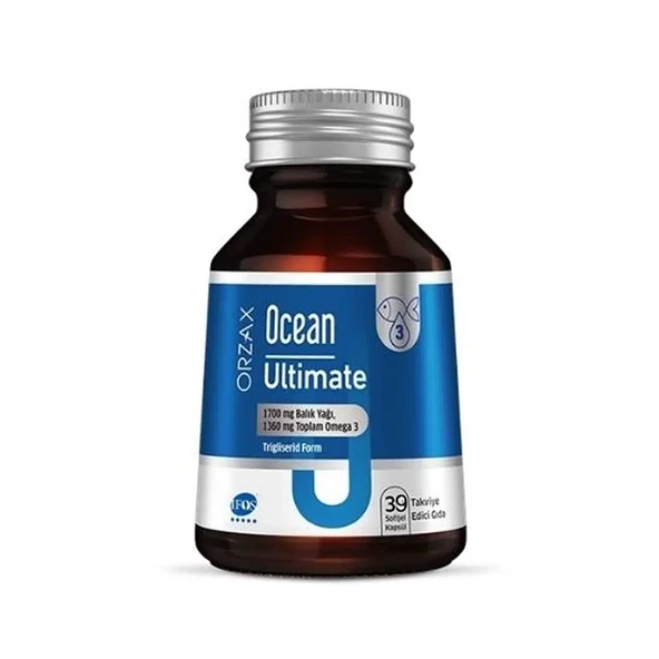Ocean Ultimate Balık Yağı 1700 mg 39 Softjel Kapsül ürün görseli 1