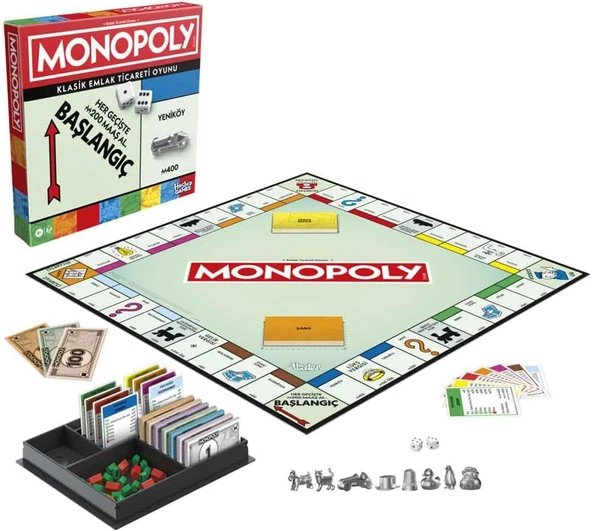 Hasbro Gaming Monopoly Kutu Oyunu ürün görseli 1