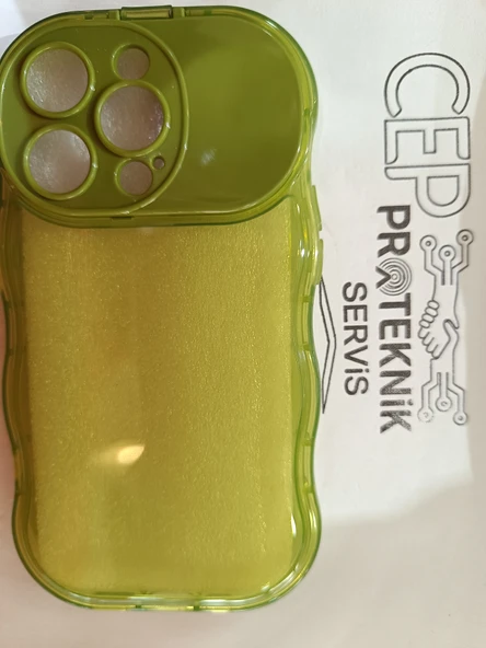 iPhone 14 Pro yeşil kılıf - Resim 2