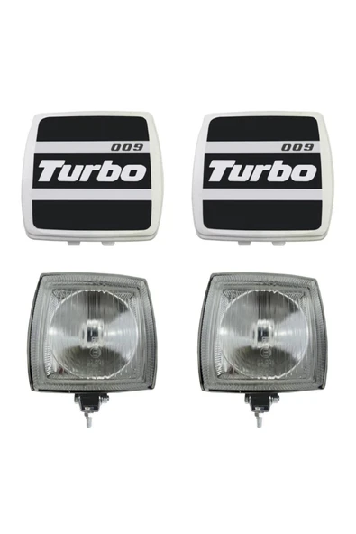 Turbo 009 Oto Sis Farı Beyaz Camlı 2 Adet ürün görseli 1