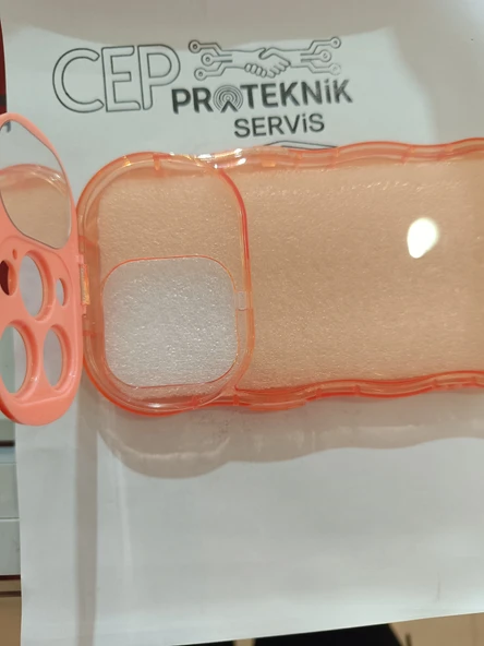 iPhone 14 Pro pembe kılıf - Resim 3