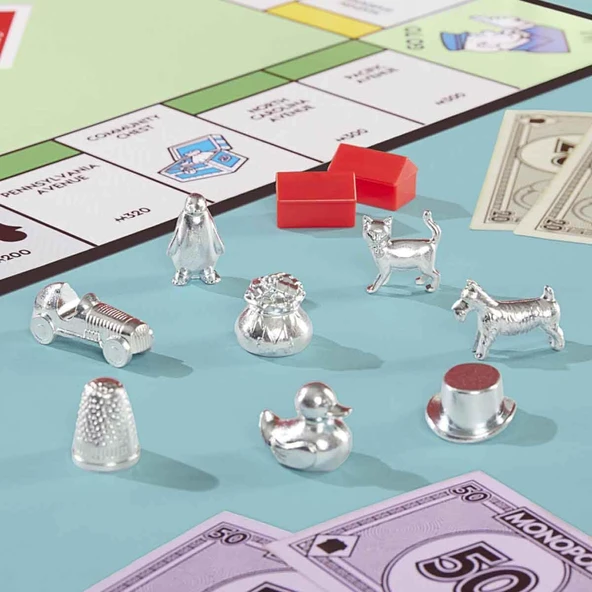 Hasbro Gaming Monopoly Kutu Oyunu - Resim 6