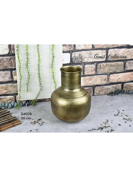Gönül Mutfak Metal Vazo 23x31 cm ürün görseli 1