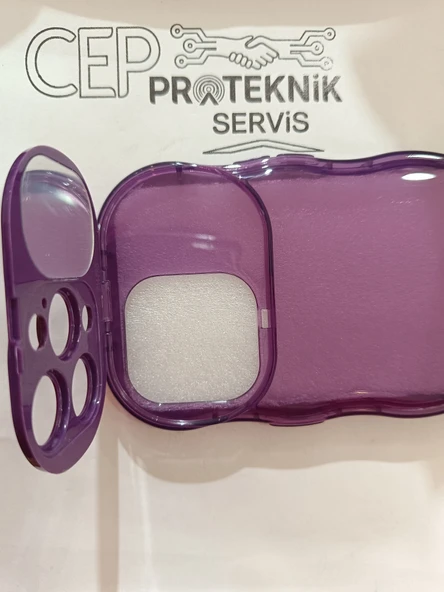 iPhone 14 Pro mor kılıf - Resim 3