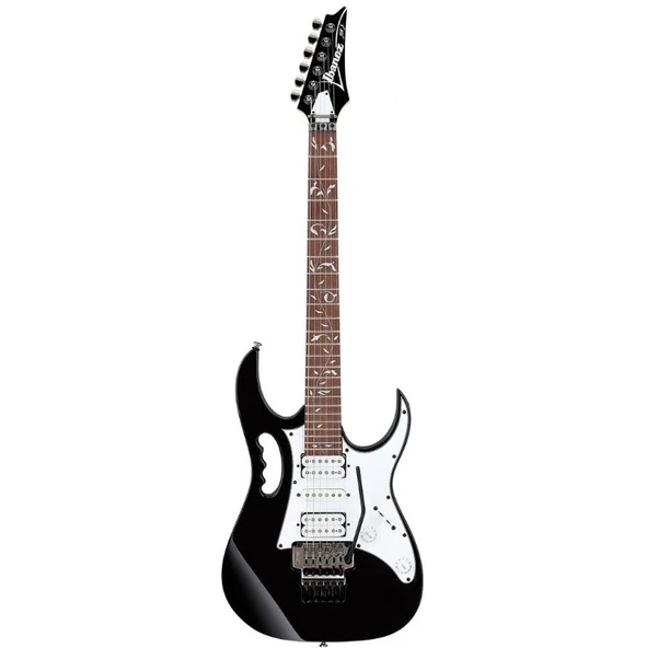 IBANEZ JEMJR-BK Steve Vai Signature Siyah Elektro Gitar ürün görseli 1