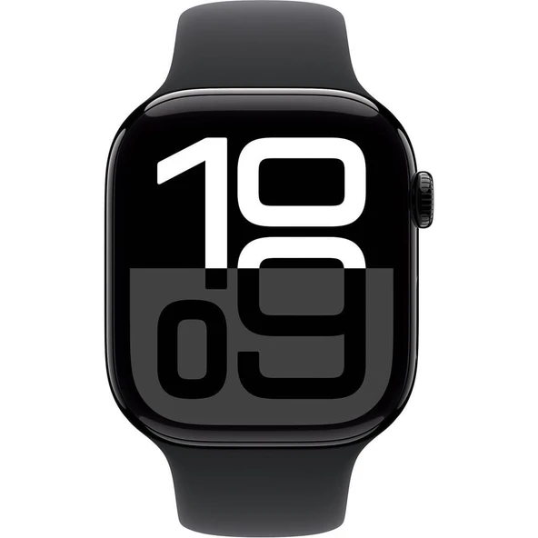 Apple Watch Series 10 GPS 46mm Simsiyah Alüminyum Kasa ve Siyah Spor Kordon Akıllı Saat Teşhir (Açıklamayı Okuyunuz) ürün görseli 1