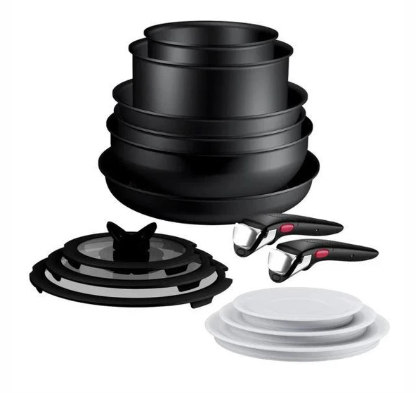 Tefal Ingenio Excellence Fusion Core 9X Büyük Tencere Ve Tava Seti - 14 Parça ürün görseli 1