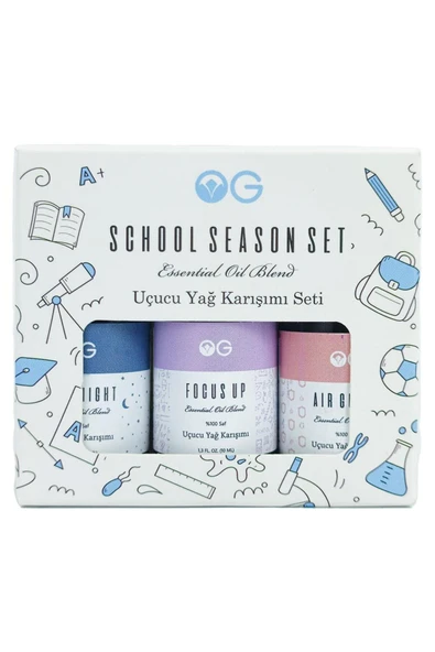 School Season Uçucu Yağ Karışımı Seti ürün görseli 1