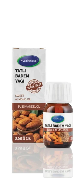 MECİTEFENDİ TATLI BADEM YAĞI 20 ML ürün görseli 1
