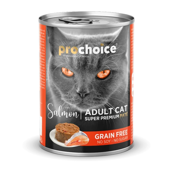 Prochoice Kısırlaştırılmış Kediler İçin, Tahılsız, Somon Balıklı Ezme 400 gr ürün görseli 1