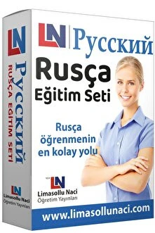 Limasollu Naci Öğretim Yayınları Rusça Eğitim Seti - Rusça Kitap - Torfl, Yds Sınav Hazırlık - Kolay Rusça Kelime Öğrenme Kitapları ürün görseli 1