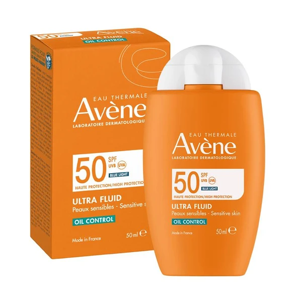 Avene Solaire Ultra Fluide Oil Control Spf 50 50 ml ürün görseli 1