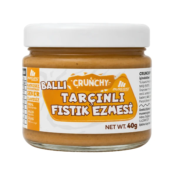 Mustang Nutrition Ballı Tarçınlı Fıstık Ezmesi 40 Gr ürün görseli 1