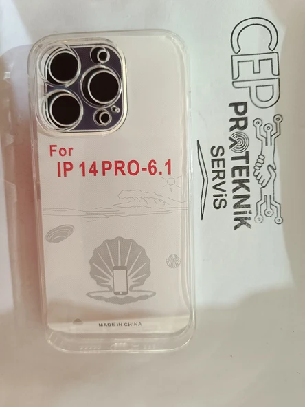 iPhone 14 Pro şeffaf kılıf - Resim 2