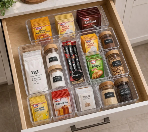 Selka Home 7 Parça Organizer Set ürün görseli 1