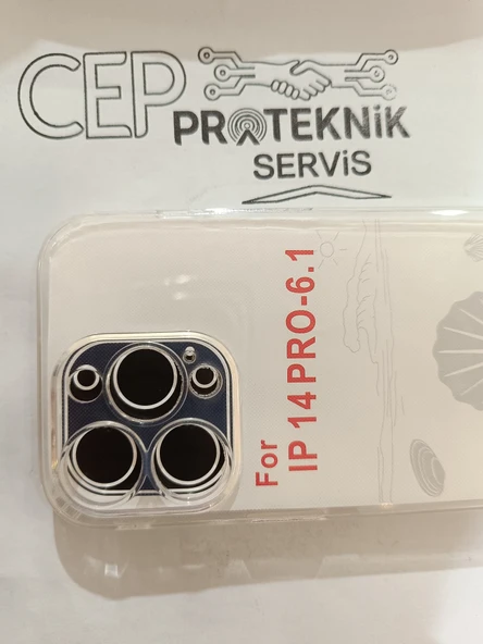 iPhone 14 Pro şeffaf kılıf - Resim 3