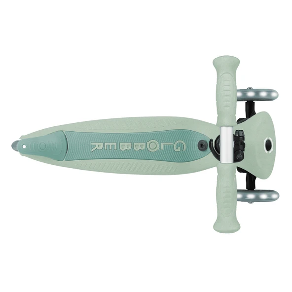 Globber Go Up Active Ecologic Işıklı Scooter - Pistachio - Resim 7