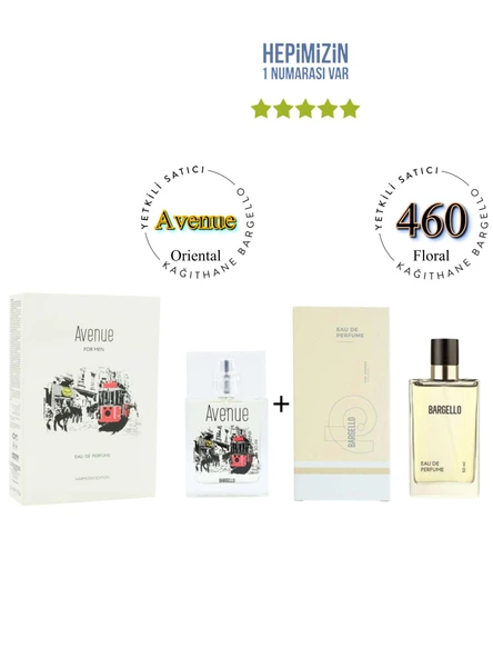 Avenue + 460 Erkek / Kadın Parfüm Edp 50 ml Oriental / Floral - Mnmsave460 ürün görseli 1