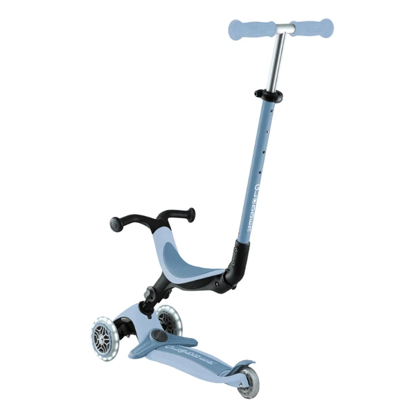 Globber Go Up Active Ecologic Işıklı Scooter - Blueberry - Resim 3