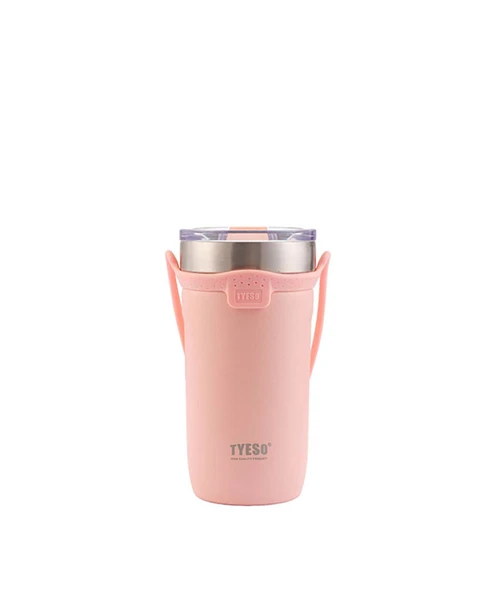 Tyeso SoulMate Tumbler Vakumlu Paslanmaz Çelik Silikon Askı 550ML ürün görseli 1