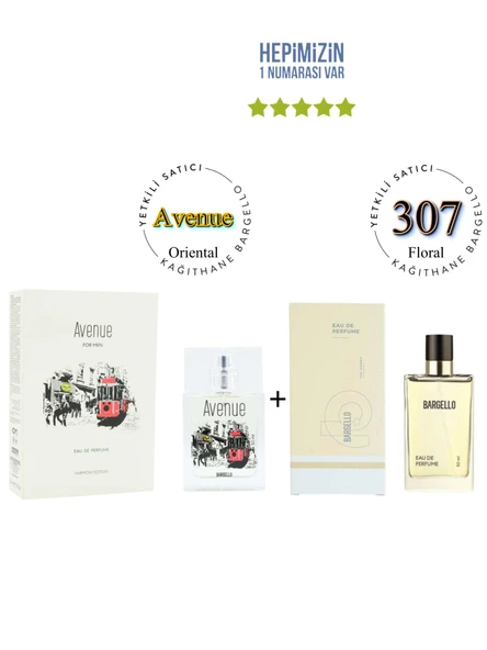 Avenue + 307 Erkek / Kadın Parfüm Edp 50 ml Oriental / Floral - Mnmsave307 ürün görseli 1