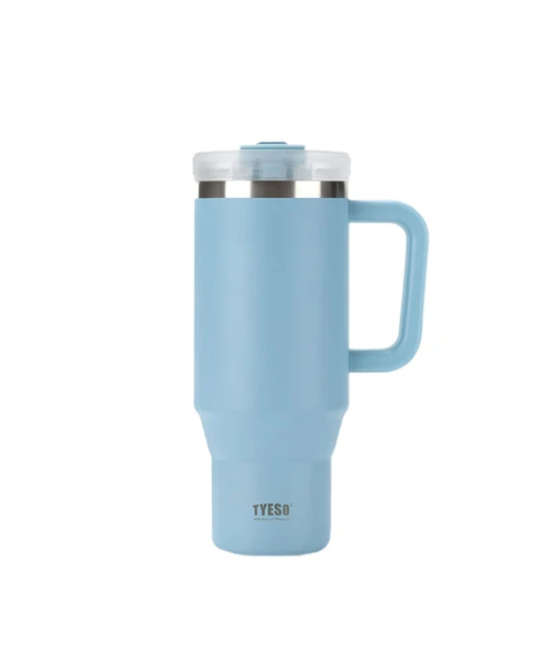 Tyeso QQ Termos Sızdırmaz Pipetli Çift Duvarlı Vakumlu 1200ML ürün görseli 1