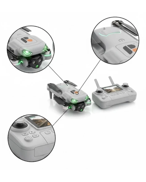 Akıllı Sensörlü Drone Canlı Görüntü Aktarımlı - Resim 3