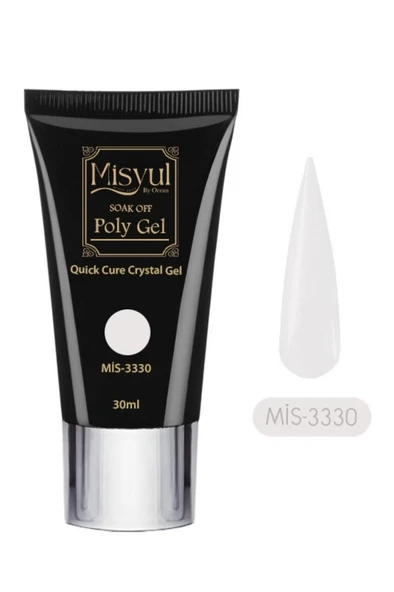 Misyul Hızlı Tırnak Uzatma Protez Tırnak Poly Jel 30 ürün görseli 1