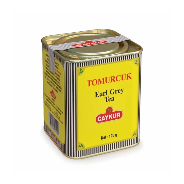 Tomurcuk Çay Early Grey Tea 125 Gram Teneke ürün görseli 1
