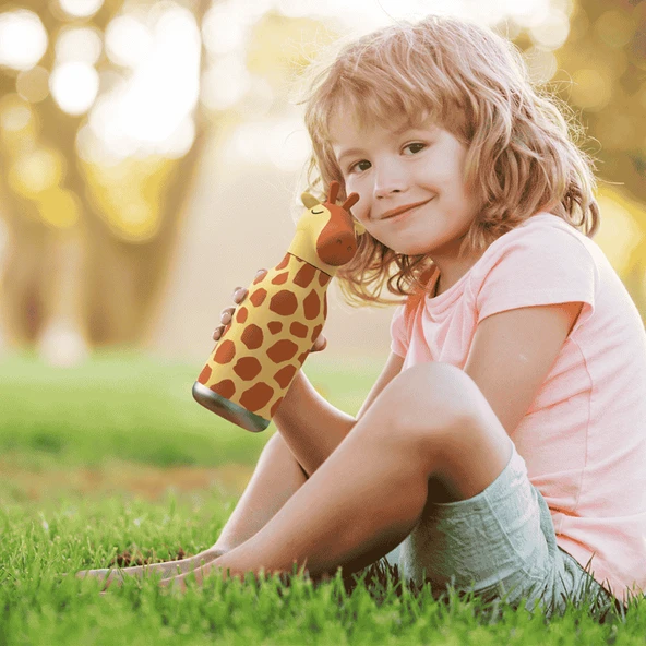 Asobu Bestie Bottle - Giraffe - Resim 8