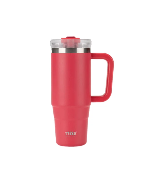 Tyeso QQ Termos Sızdırmaz Pipetli Çift Duvarlı Vakumlu 900ML ürün görseli 1