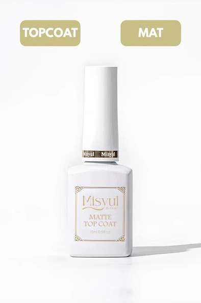 Misyul Matte Top Coat Son Kat 15 ml ürün görseli 1