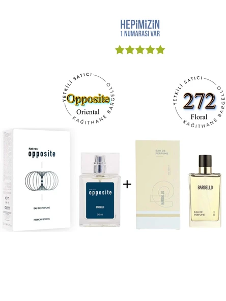 Opposite + 272 Erkek / Kadın Parfüm Edp 50 ml Oriental / Floral - Mnmsopp272 ürün görseli 1