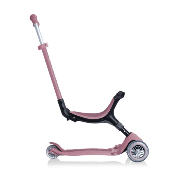 Globber Go Up Plus Ecologic Katlanabilir Scooter - Berry - Resim 2
