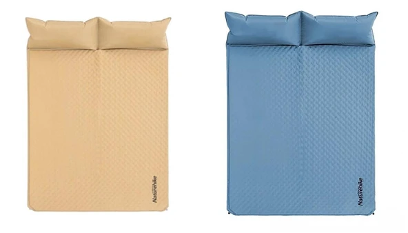 Naturehike Ultralight Çift Kişilik Şişme Kamp Matı | 185*130*2.5 cm | ürün görseli 1