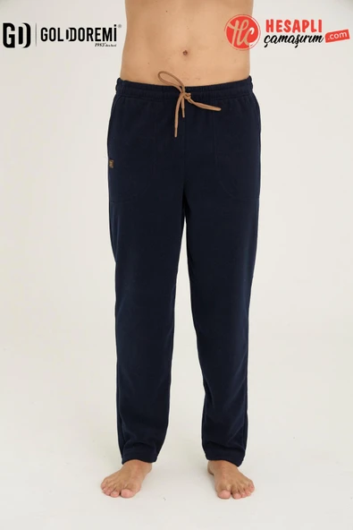 Gd Goldoremi Premium Erkek Kışlık Pamuklu Polar Cepli İpli Eşofman/Pantolon/Pijama Altı ürün görseli 1