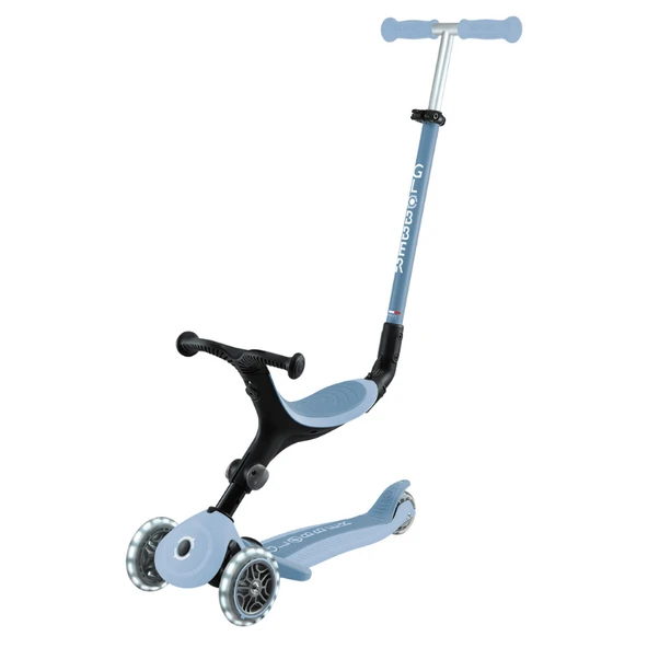 Globber Go Up Active Ecologic Işıklı Scooter - Blueberry ürün görseli 1