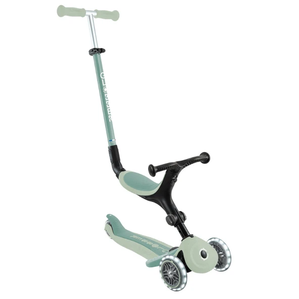 Globber Go Up Active Ecologic Işıklı Scooter - Pistachio ürün görseli 1