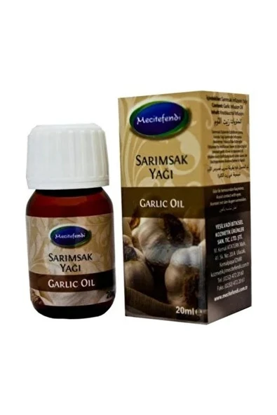 MECİTEFENDİ SARIMSAK YAĞI 20 ML ürün görseli 1