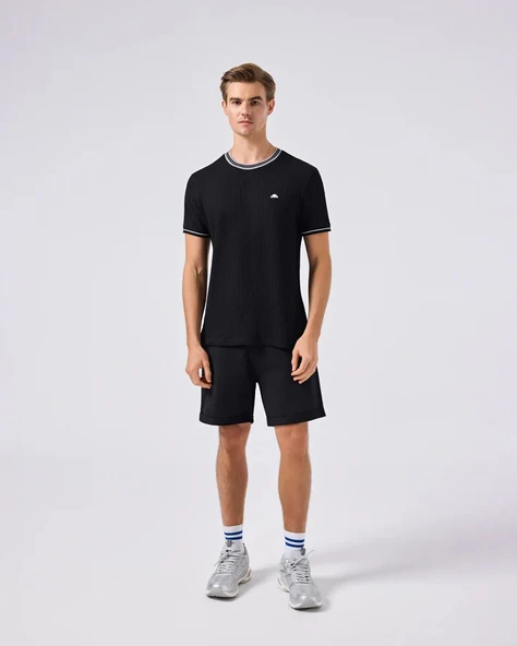 Ellesse Erkek Şort 6SM4014 Siyah - Resim 2