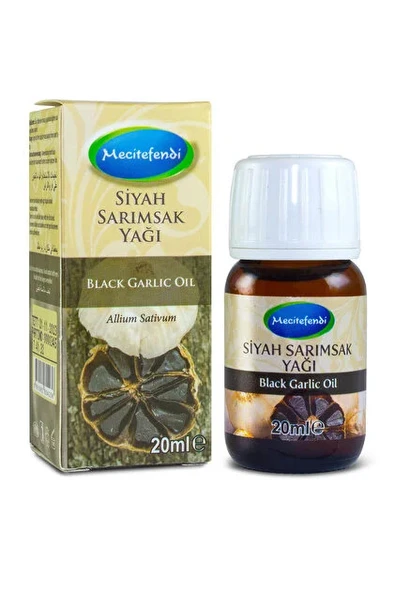 MECİTEFENDİ SİYAH SARIMSAK YAĞI 20 ML ürün görseli 1