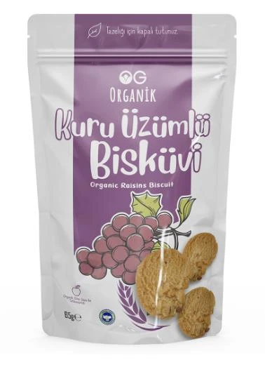 ÜZÜMLÜ BİSKÜVİ 65 GR ürün görseli 1