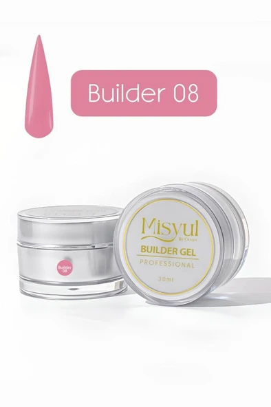 Misyul Protez Tırnak Jeli 08 Builder Gel 30 ml ürün görseli 1