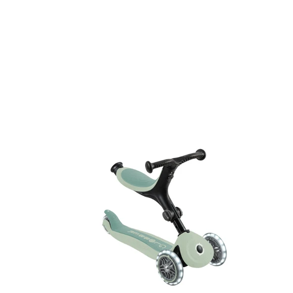 Globber Go Up Active Ecologic Işıklı Scooter - Pistachio - Resim 9