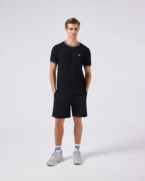 Ellesse Erkek Şort 6SM4014 Siyah - Resim 3