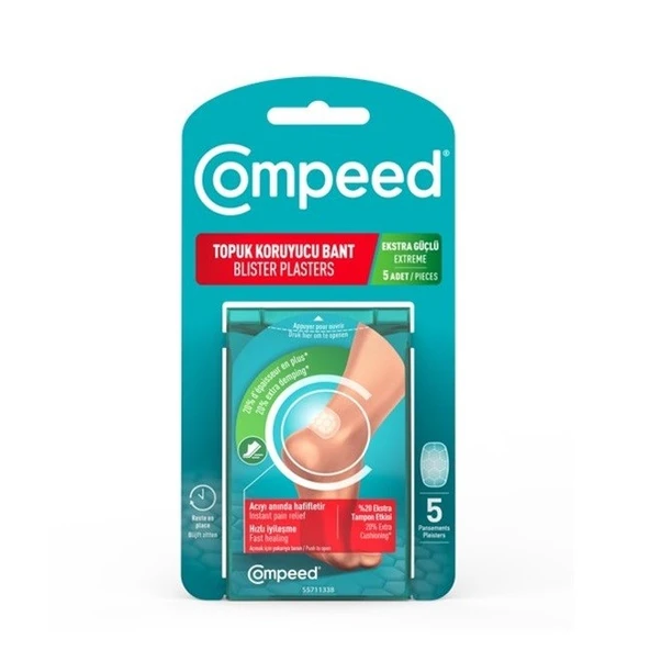 Compeed Compeed Topuk Koruyucu Bant Extra Güçlü 5li ürün görseli 1