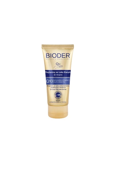 Bioder Yaşlanma Karşıtı Leke ve El Kremi 50 ml ürün görseli 1