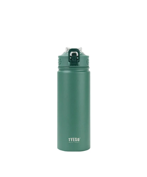 Tyeso Active Color Vakumlu Termos Paslanmaz Çelik Gizli Pipetli 600ML ürün görseli 1